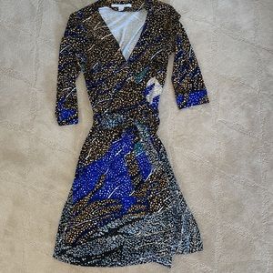 Diane Von Furstenberg Julian Wrap Dress